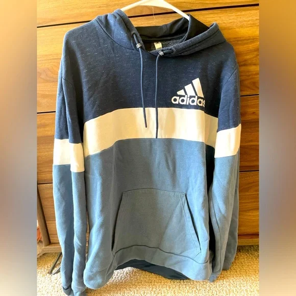 adidas Tops Tricolor Adidas Hoodie Poshmark